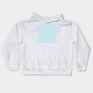 Pastel Stars Pattern Kids Hoodie